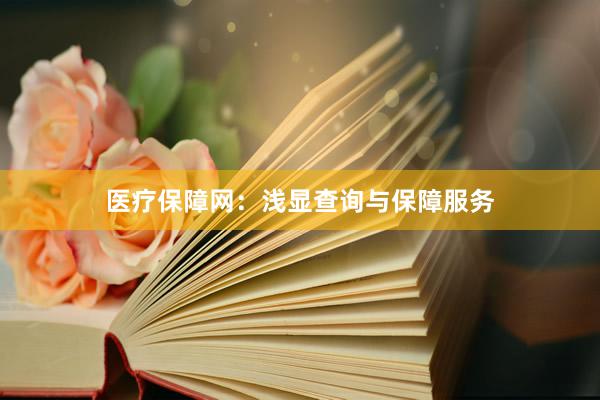 医疗保障网：浅显查询与保障服务